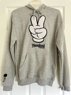 Disneyland Resort Mickey Mouse Peace Hand Hoodie